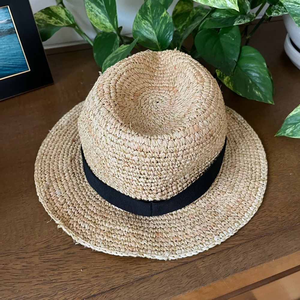 j.crew straw hat - Picture 5 of 8